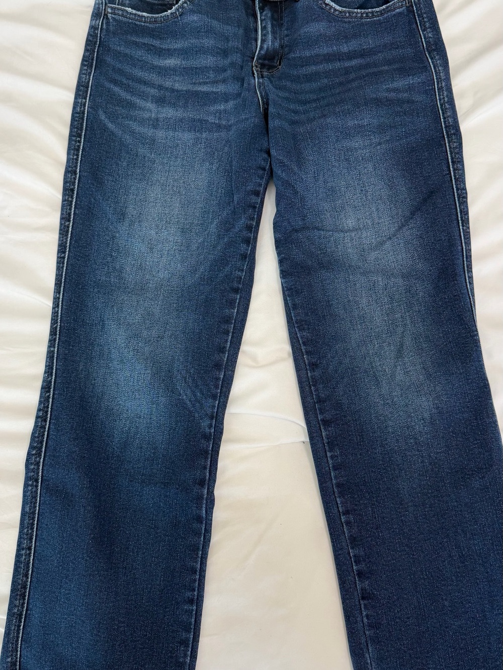 Flying Monkey Women's Dark Blue Straight-Leg Jeans